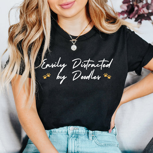 Easily Distracted by Doodles T-Shirt