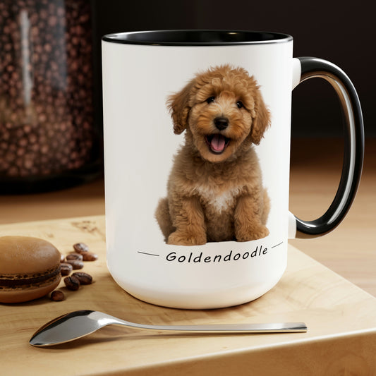 Goldendoodle Puppy Coffee Mug