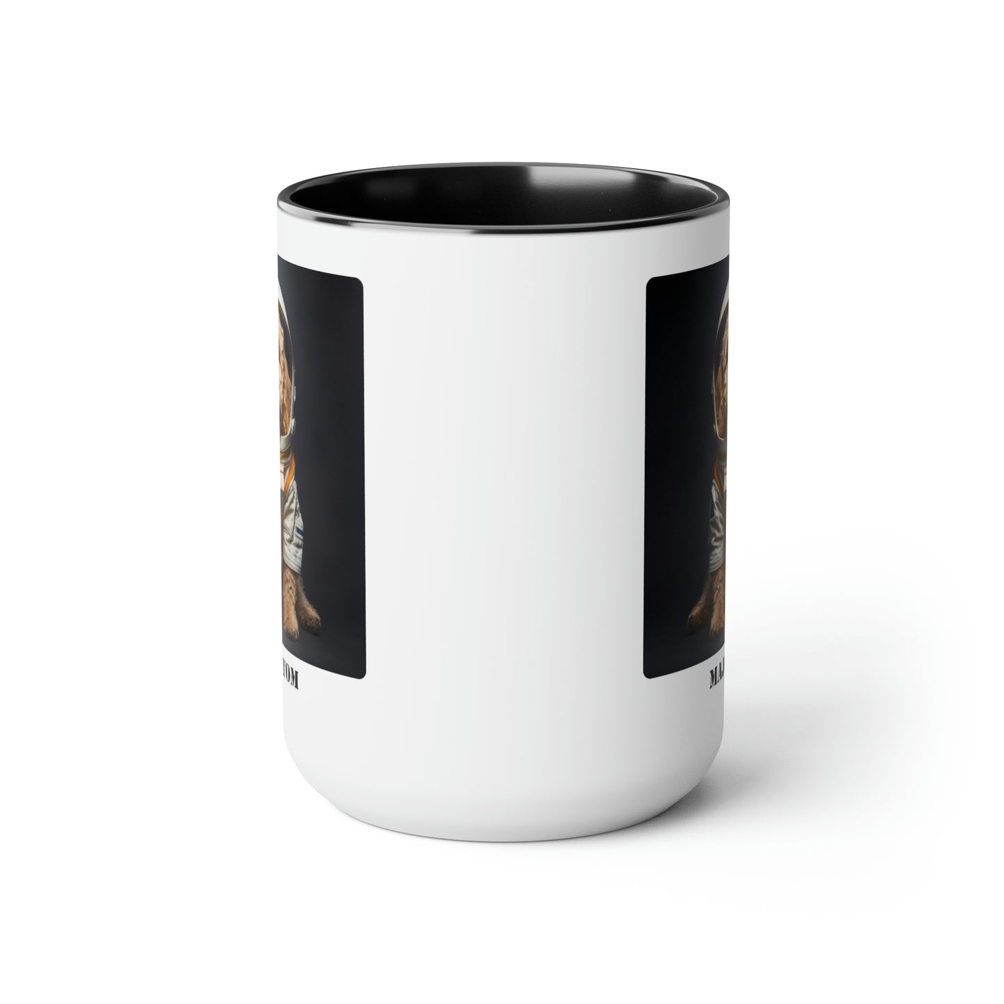 Whimsical - Major Tom - Two Tone Coffee Mugs, 15oz