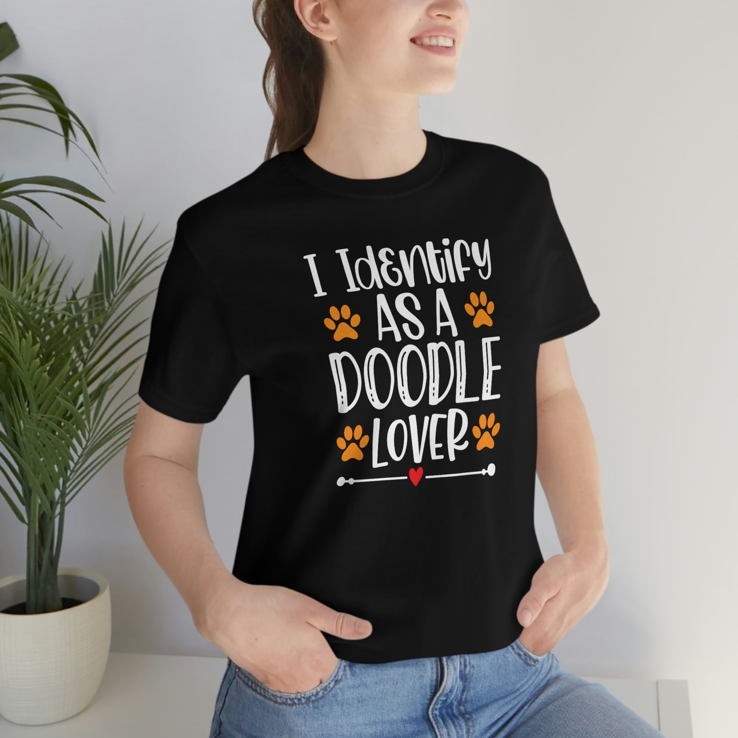 I Identify as a Doodle Lover T-shirt
